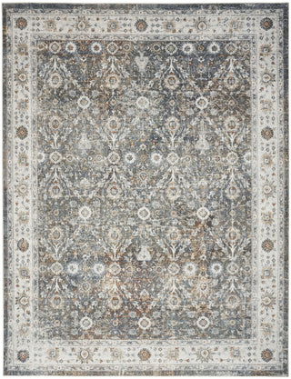 Nourison Astra Machine Washable ASW16 Ivory Multicolor Area Rug Main Image