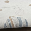 Nourison Astra Machine Washable ASW18 Ivory Multicolor Area Rug Detail Image