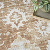 Nourison Astra Machine Washable ASW19 Copper Area Rug Texture Image