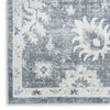Nourison Astra Machine Washable ASW19 Denim Area Rug Corner Image