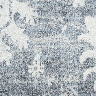 Nourison Astra Machine Washable ASW19 Denim Area Rug Corner Image