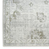 Nourison Astra Machine Washable ASW19 Ivory Area Rug Corner Image