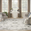 Nourison Astra Machine Washable ASW19 Ivory Area Rug Swatch Image