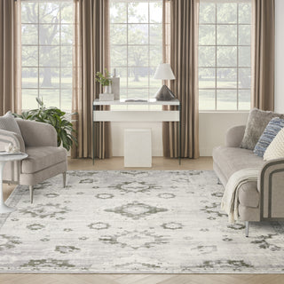 Nourison Astra Machine Washable ASW19 Ivory Area Rug Swatch Image