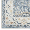Nourison Astra Machine Washable ASW20 Blue Area Rug Corner Image
