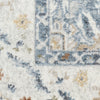 Nourison Astra Machine Washable ASW20 Blue Area Rug Corner Image