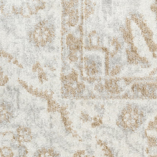 Nourison Astra Machine Washable ASW20 Grey Area Rug Corner Image