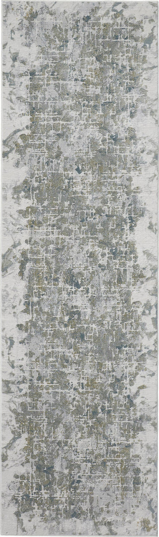 Feizy Atwell 3146F Green/Gray Area Rug