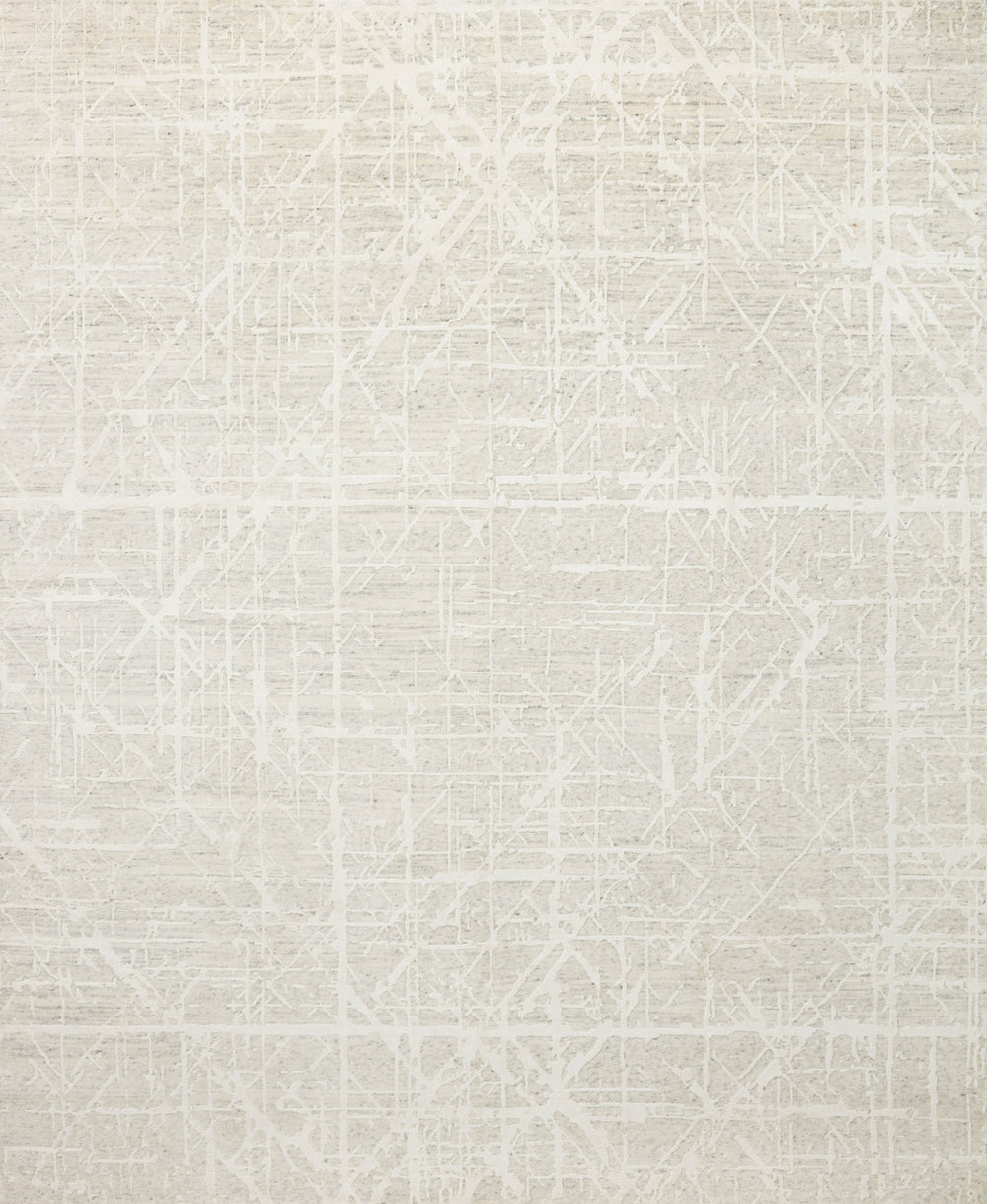 Loloi Atlas ATL-03 Bone/Silver Area Rug