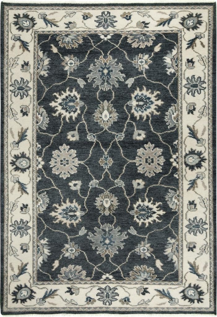 Rizzy Ashton ATN916 Charcoal/Ivory Area Rug