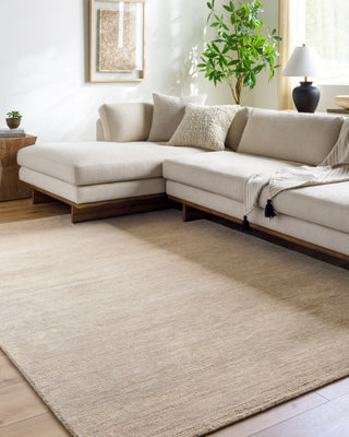 Surya Astana ATT-2301 Khaki Area Rug Room Scene Feature