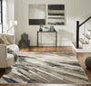 K2 AURORA AU-913 Steel Strie Area Rug Lifestyle Image Feature