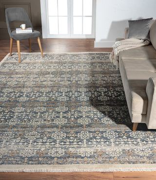 K2 Aurora AU-914 Indigo/Sand Area Rug