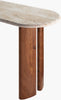 Surya Abacus AUC-001 Cream / Dark Brown Furniture Corner Shot