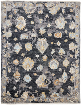 Ancient Boundaries Augustine AUG-1007 Black Area Rug Main Image