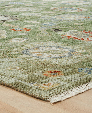Ancient Boundaries Augustine AUG-1009 Dove Grey Area Rug Corner Image