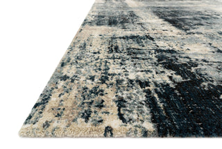 Loloi Augustus AGS-01 Navy/Dove Area Rug Corner Image
