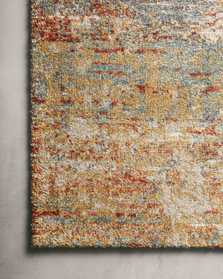 Loloi Augustus AGS-02 Terracotta Area Rug Corner Image