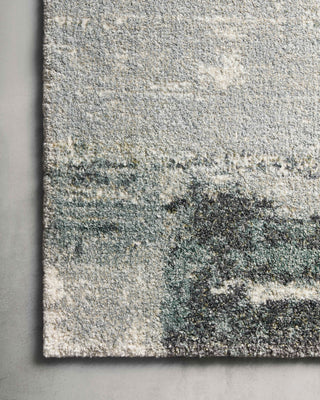 Loloi Augustus AGS-03 Slate Blue Area Rug Corner Image
