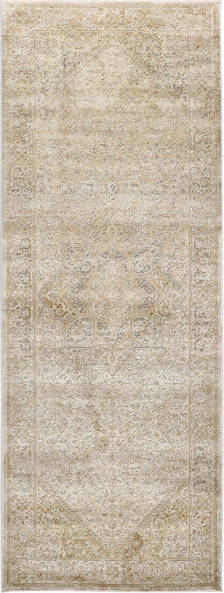 Feizy Aura 3734F Brown/Gold Area Rug