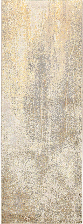 Feizy Aura 3739F Ivory/Gold Area Rug