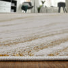 Feizy Aura 39LLF Ivory/Taupe/Gold Area Rug