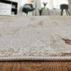 Feizy Aura 39LMF Ivory/Gold/Brown Area Rug