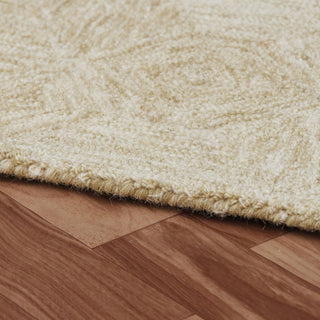 LR Home Aurora 82384 Beige Area Rug Angle Image