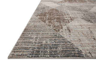 Loloi Austen AUS-04 Stone/Bark Area Rug Corner Image