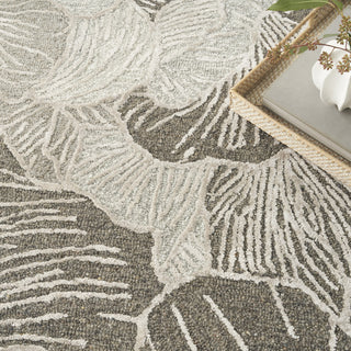 Nourison Avra AVR01 Grey Area Rug Corner Image