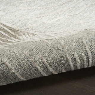 Nourison Avra AVR01 Grey Area Rug Corner Image