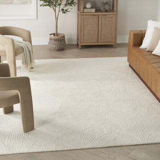 Nourison Avra AVR01 Ivory Area Rug Corner Image