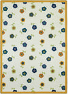 Joy Carpets Kid Essentials Awesome Blossom Bold Area Rug