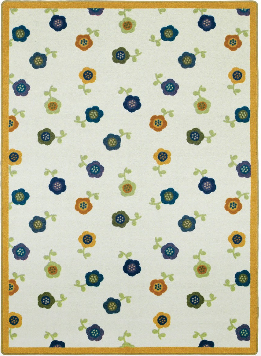 Joy Carpets Kid Essentials Awesome Blossom Bold Area Rug