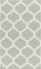 Surya York AWHD-1033 Medium Gray Area Rug by Flat Woven