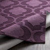 Surya Central Park AWHP-4013 Plum/Dark Purple Area Rug