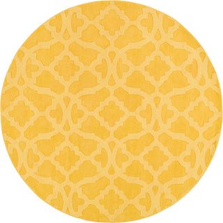 Surya Metro AWMP-4028 Mustard/Bright Yellow Area Rug Round