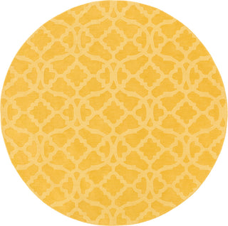 Surya Metro AWMP-4028 Mustard/Bright Yellow Area Rug Round