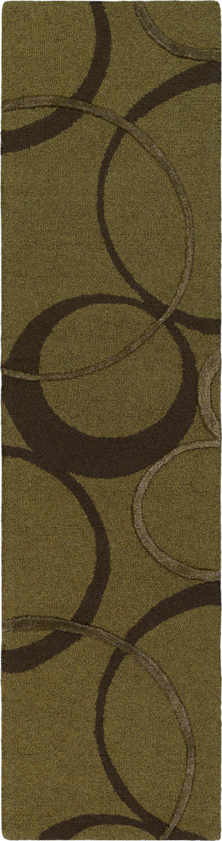 Surya Alexander AXR-2351 Olive/Mustard Area Rug