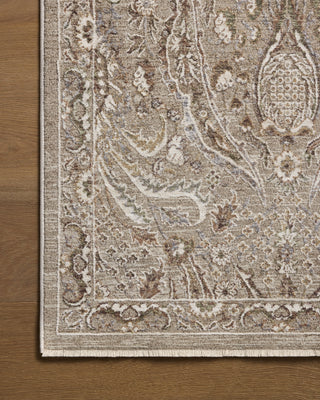 Loloi Aylin AYL-01 Mushroom / Earth Area Rug Corner Image
