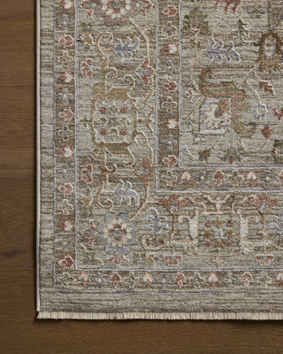 Loloi Aylin AYL-08 Mushroom / Fiesta Area Rug Corner Image