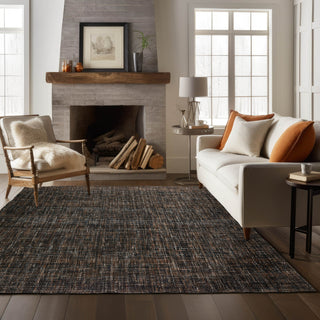 Dalyn Abruzzo AZ1 Black Area Rug Lifestyle Image Feature