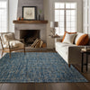 Dalyn Abruzzo AZ1 Blue Area Rug Lifestyle Image Feature