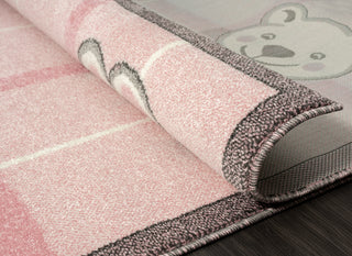 Kalaty A To Z AZ1120 Pink Area Rug Texture Image