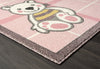 Kalaty A To Z AZ1120 Pink Area Rug Floor Image