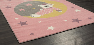 Kalaty A To Z AZ1122 Pink Area Rug Pile Image