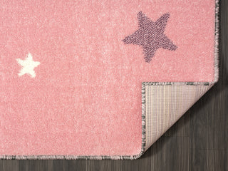 Kalaty A To Z AZ1122 Pink Area Rug Closeup Image