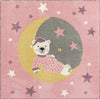 Kalaty A To Z AZ1122 Pink Area Rug main image