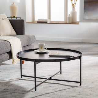 Surya Aracruz AZU-001 Black / Furniture Style Shot