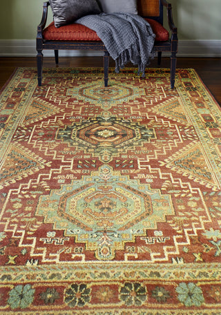 Bashian Buckingham B125-T024A Rust Area Rug